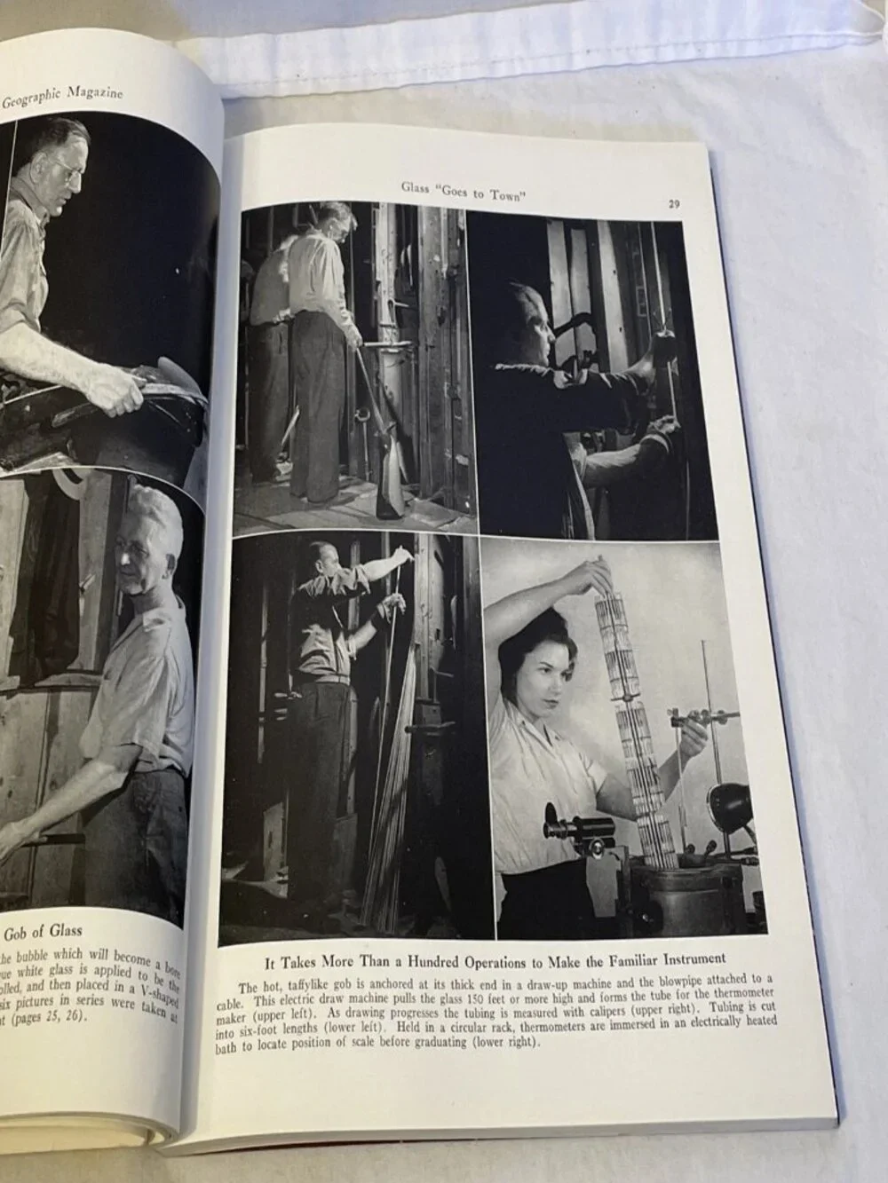 1943 JAN National Geographic Magazine Vol 83 No 1 WWII Dogs Glass Gilbert Island